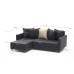 Atelier del Sofa Ugaona garnitura Aydam Left Anthracite