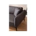 Atelier del Sofa Ugaona garnitura Belissimo Left Dark Grey