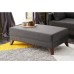 Atelier del Sofa Ugaona garnitura Bella Mini Corner Sofa Right Anthracite