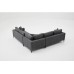 Atelier del Sofa Ugaona garnitura Berlin Anthracite Black