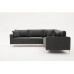 Atelier del Sofa Ugaona garnitura Berlin Anthracite Gold