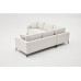 Atelier del Sofa Ugaona garnitura Berlin Cream Black