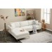 Atelier del Sofa Ugaona garnitura Berlin Left Cream Gold