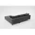 Atelier del Sofa Ugaona garnitura Berlin Right Anthracite Black