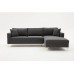 Atelier del Sofa Ugaona garnitura Berlin Right Anthracite Gold