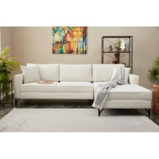 Atelier del Sofa Ugaona garnitura Berlin Right Cream Black