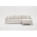 Atelier del Sofa Ugaona garnitura Berlin Right Cream Black