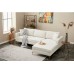 Atelier del Sofa Ugaona garnitura Berlin Right Cream Gold