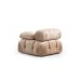 Atelier del Sofa Ugaona garnitura Bubble Corner ( L1 O1 1R Puf) Cream