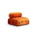 Atelier del Sofa Ugaona garnitura Bubble Corner ( L1 O1 1R Puf) Orange