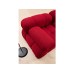 Atelier del Sofa Ugaona garnitura Bubble Corner ( L1 O1 1R Puf) Red