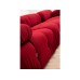 Atelier del Sofa Ugaona garnitura Bubble Corner ( L1 O1 1R Puf) Red