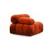 Atelier del Sofa Ugaona garnitura Bubble Corner ( L1 O1 1R Puf) Tile Red