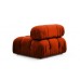 Atelier del Sofa Ugaona garnitura Bubble Corner ( L1 O1 1R Puf) Tile Red