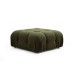 Atelier del Sofa Ugaona garnitura Bubble Green L1 O1 1R PUF