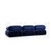 Atelier del Sofa Ugaona garnitura Bubble Velvet Blue L1 O1 1R PUF