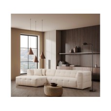 Atelier del Sofa Ugaona garnitura Cady 3 Seater Left Beige