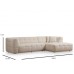 Atelier del Sofa Ugaona garnitura Cady 3 Seater Right Beige