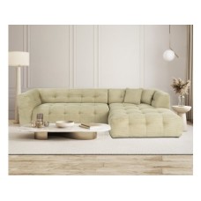 Atelier del Sofa Ugaona garnitura Cady Corner Right Green