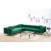 Atelier del Sofa Ugaona garnitura Como Left Green