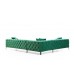 Atelier del Sofa Ugaona garnitura Como Left Green