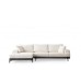 Atelier del Sofa Ugaona garnitura Eti Black Left White