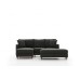 Atelier del Sofa Ugaona garnitura Eva Left Anthracite