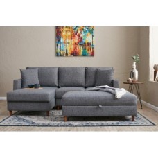 Atelier del Sofa Ugaona garnitura Eva Left Grey