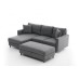 Atelier del Sofa Ugaona garnitura Eva Left Grey