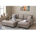 Atelier del Sofa Ugaona garnitura Eva Right Cream