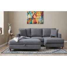 Atelier del Sofa Ugaona garnitura Eva Right Grey