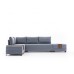 Atelier del Sofa Ugaona garnitura Fly Left Blue