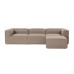 Atelier del Sofa Ugaona garnitura Fora Brown