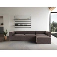 Atelier del Sofa Ugaona garnitura Fora Dark Brown