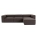 Atelier del Sofa Ugaona garnitura Fora Dark Brown