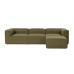 Atelier del Sofa Ugaona garnitura Fora Green