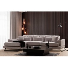 Atelier del Sofa Ugaona garnitura Frido Left (Chl+3R) Light Grey