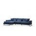 Atelier del Sofa Ugaona garnitura Frido Left (Chl+3R) Navy Blue