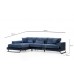 Atelier del Sofa Ugaona garnitura Frido Left (Chl+3R) Navy Blue