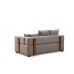 Atelier del Sofa Ugaona garnitura Gondol 1 (CHL 3R) Grey