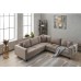 Atelier del Sofa Ugaona garnitura Kale Linen Cream