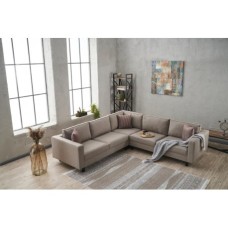 Atelier del Sofa Ugaona garnitura Kale Linen Cream