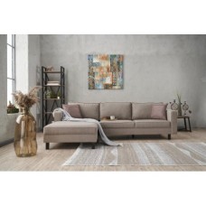 Atelier del Sofa Ugaona garnitura Kale Linen Left Cream