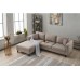 Atelier del Sofa Ugaona garnitura Kale Linen Left Cream