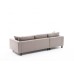 Atelier del Sofa Ugaona garnitura Kale Linen Left Cream