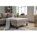 Atelier del Sofa Ugaona garnitura Kale Linen Right Cream