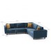 Atelier del Sofa Ugaona garnitura Kale Velvet Oil Green