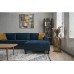 Atelier del Sofa Ugaona garnitura Kale Velvet Right Oil Green