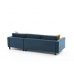 Atelier del Sofa Ugaona garnitura Kale Velvet Right Oil Green