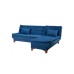 Atelier del Sofa Ugaona garnitura Kelebek Corner Right Dark Blue